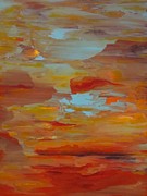 Days End Painting by Soraya Silvestri