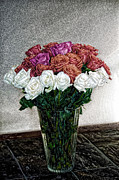 Decorative Digital Floral A1277 Digital Art by Mas Art Studio