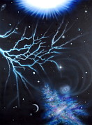 Deep Space Painting by Mary Scott