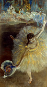 Degas: Arabesque, 1876-77 Photograph by Granger
