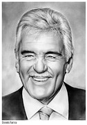 Dennis Farina Drawing by Greg Joens