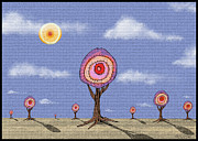 Desert Forest Digital Art by Piotr Dulski
