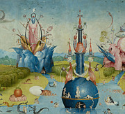 Detail from the Garden of Earthly Delights  Central Panel Painting by Hieronymus Bosch