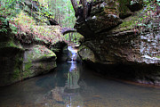 Devil's Bathtub Waterfall Photograph by Angela Murdock