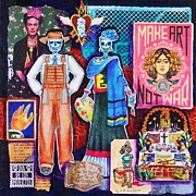 Diego and Frida Mixed Media by Candy Mayer