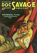 Doc Savage The Fantastic Island Drawing by Conde Nast