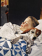Dog Food Ad, 1956 Photograph by Granger