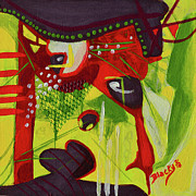 Don't Rain On My Parade Mixed Media by Donna Blackhall