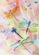 Dragon Diversity Painting by Denise Tomasura