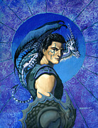Dragoneer Painting by Stanley Morrison