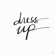 Dress Up- Art by Linda Woods Painting by Linda Woods