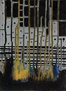 Drip Gold One Painting by Daniel Rustad
