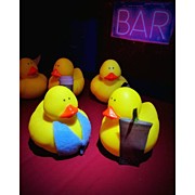 Duckie Nightlife...
#rubberducky #exo Photograph by Craig Szymanski