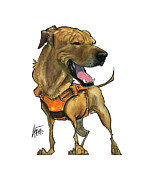 DuFour 3920 MONTY Drawing by John LaFree