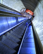 Dupont Circle escalator Photograph by Izet Kapetanovic