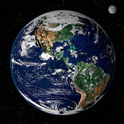 Earth From Space Photograph by NASA Goddard Space Flight Center