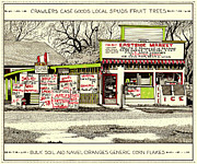 Eastside Market Painting by Chholing Taha