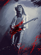 Eddie Van Halen Digital Art by Afterdarkness