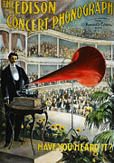 Edison Phonograph Ad, 1899 Photograph by Granger Edison Phonograph Ad, 1899 Photograph by Granger