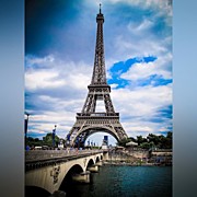Eiffel Tower, Paris. One Of The Great Photograph by Joan McCool
