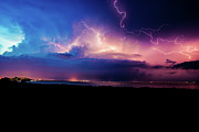 Electric Night Photograph by Pete Federico