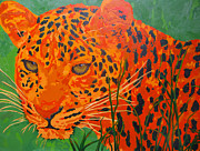 Elusive Threat Painting by Cheryl Bowman