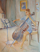 Emma and Clifford Painting by Jenny Armitage