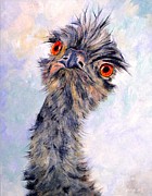 Emu Twister Painting by Ryn Shell Emu Twister Painting by Ryn Shell