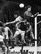 England: Soccer Match, 1977 Photograph by Granger
