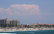 Enhanced Beach Scene at Huntington Beach California Photograph by Colleen Cornelius Enhanced Beach Scene at Huntington Beach California Photograph by Colleen Cornelius