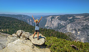 Enjoying at Yosemite summit Photograph by Benny Marty Enjoying at Yosemite summit Photograph by Benny Marty
