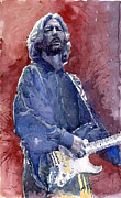 Eric Clapton 04 Painting by Yuriy Shevchuk