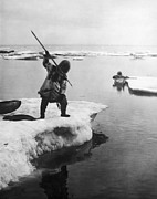 Eskimo Fishermen Photograph by Granger Eskimo Fishermen Photograph by Granger