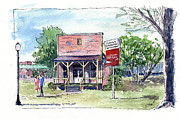 Eunice's Country Kitchen Painting by Scott Brown