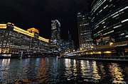 Evening on the Chicago River Photograph by Jackson Pearson Evening on the Chicago River Photograph by Jackson Pearson