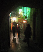 Evening Shoppers Photograph by Tim Nyberg Evening Shoppers Photograph by Tim Nyberg