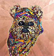 Ewok Star Wars Afrofuturist Collection Tapestry - Textile by Apanaki Temitayo M