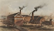 Excelsior Iron Works On New York Citys Photograph by Everett
