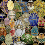 Faberge Eggs Photograph by Andrew Fare