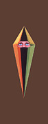 Face of Matriarch Painting by Michael Bellon