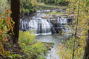 Falls Through The Trees Photograph by John Benedict