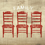 Family- Art by Linda Woods Mixed Media by Linda Woods