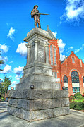 Farmville VA Virginia - Confederate Monument Photograph by Dave Lynch