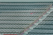 Fenway Park Red Chair Number 21 Photograph by Susan Candelario