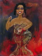 Fever Painting by Stacey Torres