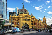 Flinders Station #1 Photograph by Franz Zarda