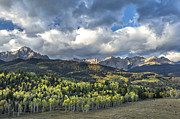 First Light on the Sneffels Range Photograph by Denise Bush