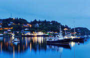 Fishing Boats of Orban Photograph by Robert Charity
