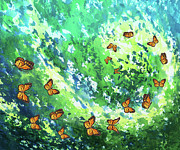 Flight To Eternity Painting by Irina Sztukowski
