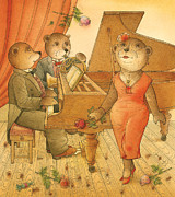 Florentius the Gardener03 Painting by Kestutis Kasparavicius